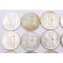 20x Canada 1958 silver dollars 20-coins Choice Uncirculated