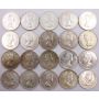 20x Canada 1958 silver dollars 20-coins Choice Uncirculated