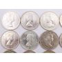 20x Canada 1958 silver dollars 20-coins Choice Uncirculated