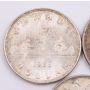 Canadas First Five silver dollars 1935 1936 1937 1838 1939 5-coins VF or better