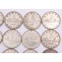 20x Canada 1936 silver dollars 20-coins VF or better