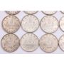 20x Canada 1936 silver dollars 20-coins VF or better