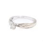 14K white gold Ladies 0.125 Carat Diamond Ring Size 5