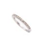 14K white gold Ladies 0.16 Carat Diamond Ring Size 4.5