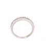 14K white gold Ladies 0.16 Carat Diamond Ring Size 4