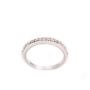 14K white gold Ladies 0.16 Carat Diamond Ring Size 4