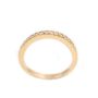 18K yellow gold Ladies 0.25 Carat Diamond Ring Size 4