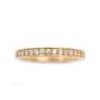 18K yellow gold Ladies 0.25 Carat Diamond Ring Size 4