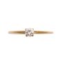 18K yellow gold Ladies 0.12 Carat Diamond Ring 