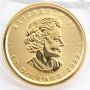 1/4 oz 2022 Canadian Maple Leaf Pure 9999 Gold Coin 