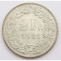 1961 Switzerland 2 Franc silver coin Choice Uncirculated