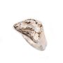 Silver nugget sterling silver ring 15.4 grams Size- 7.5