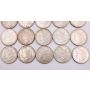 20X Morgan silver dollars 1878 to 1896 different dates & mint marks VF+ to EF+