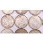 20X Morgan silver dollars 1878 to 1896 different dates & mint marks VF+ to EF+