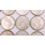 20X Morgan silver dollars 1878 to 1896 different dates & mint marks VF+ to EF+