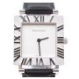 Tiffany & Co ATLAS 925 Silver New Square 27mm Swiss Made Watch