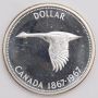 1967 Canada silver dollar Choice Prooflike