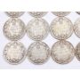 40x George V Canada 25c 2x1929 6x30 2x31 2x32 2x33 7x34 5x35 14x1936 AG-G