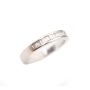 18 Karat White Gold Ladies 0.25 Carat Diamond Wedding Band Ring