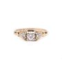 14 Karat Birks Yellow Gold Ladies 0.23 Carat Diamond Ring 