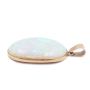 22.36 carat Opal 18K yg pendant lively green, blue mauve & orange