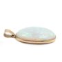 22.36 carat Opal 18K yg pendant lively green, blue mauve & orange