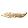 Brinkhaus 18K Yellow Gold Brooch .54cts Diamonds 