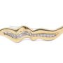 Brinkhaus 18K Yellow Gold Brooch .54cts Diamonds 