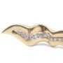 Brinkhaus 18K Yellow Gold Brooch .54cts Diamonds 