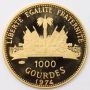 1974 Haiti 1000 Gourdes gold coin KM118.1 .3761 oz gold Choice Gem Proof