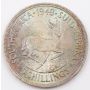 1948 South Africa 5 Shillings Springbok large silver coin Choice UNC