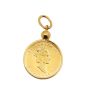 1991 Canada 1/10 oz Gold Maple Leaf with 14K Yellow Gold Bezel Pendant 