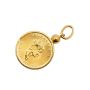 1991 Canada 1/10 oz Gold Maple Leaf with 14K Yellow Gold Bezel Pendant 