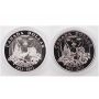 2x 2011 Canada $1 Proof and BU Silver Dollars - Parks Canada 