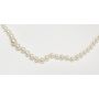 Luxury 14K White Gold Diamond 81x Pearl Necklace 18