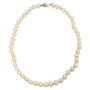 14K White Gold 49x Pearl Necklace