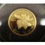 2004 Royal Canadian Mint 1/25 oz Pure Gold 