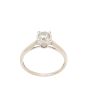 14K White Gold 0.65ct Diamond Engagement Ring Size 9