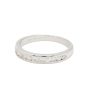 18K White Gold 0.56ct Diamond Ring VVS2-VS1 Size 8.75