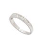 18K White Gold 0.56ct Diamond Ring VVS2-VS1 Size 8.75