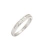 18K White Gold 0.56ct Diamond Ring VVS2-VS1 Size 8.75