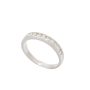 18K White Gold 0.56ct Diamond Ring VVS2-VS1 Size 8.75