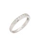 18K White Gold 0.56ct Diamond Ring VVS2-VS1 Size 8.75