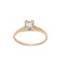 14K Gold 0.41ct Round Brilliant Cut Solitaire VS1 Diamond Ring Size 7.25