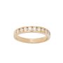 14K Yellow Gold Diamond Channel Set Band 0.50 Carat Total Diamond Weight Size 6.75