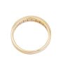 14K Yellow Gold Diamond Channel Set Band 0.50 Carat Total Diamond Weight Size 6.75