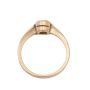 14K Yellow Gold Child's Ring with Diamond – 0.10 Carat VS1 Clarity Size 2