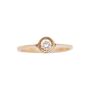 14K Yellow Gold Child's Ring with Diamond – 0.10 Carat VS1 Clarity Size 2