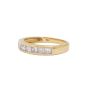 18K Yellow Gold Channel-Set Diamond Band – 0.75 Carat Total Weight Size 5.5