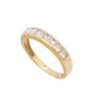 18K Yellow Gold Channel-Set Diamond Band – 0.75 Carat Total Weight Size 5.5